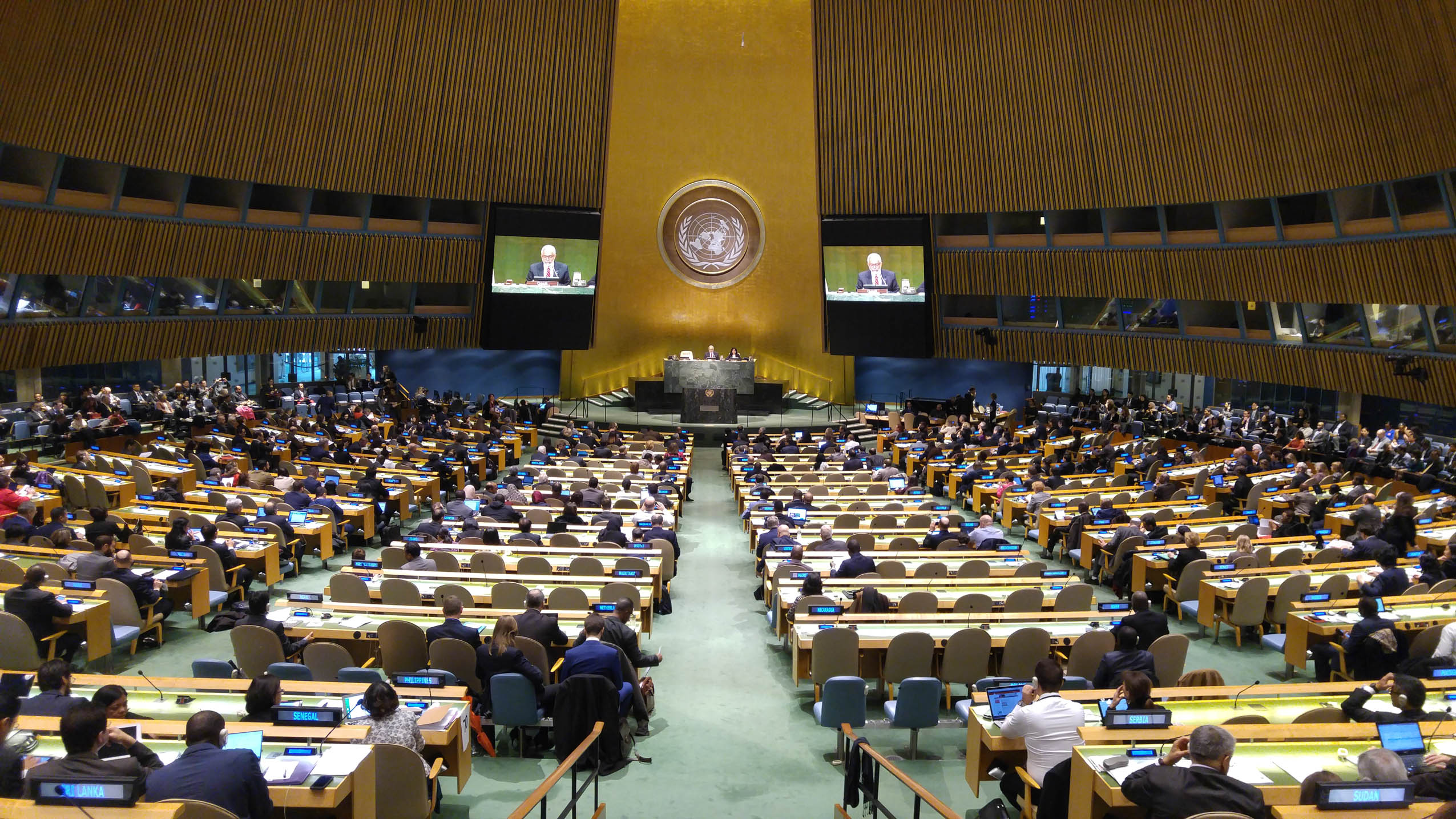 7/3/17. Jorge Todesca estuvo presente en la Apertura de sesiones de la Comisión de Estadística de Naciones Unidas.