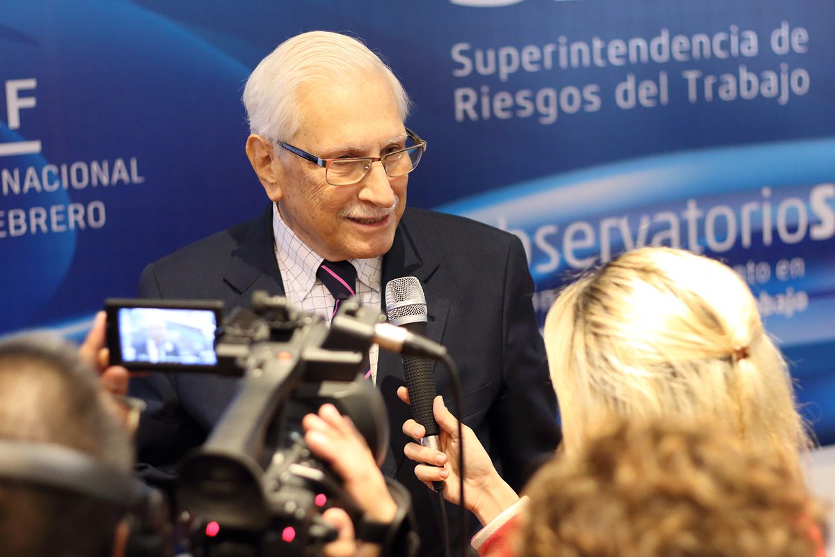 15/9/17. Jorge Todesca en la presentación del Observatorio Argentino de Salud y Seguridad en el Trabajo de la SRT.