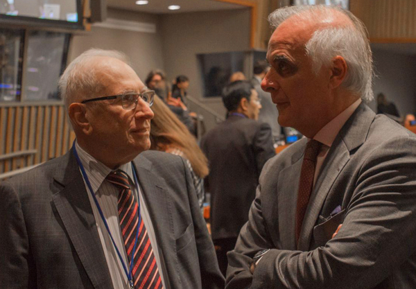 08/03/16. Jorge Todesca y Martín García Moritán en la inauguración del 47° período de sesiones anuales que celebra la Comisión  de Estadística de la ONU.